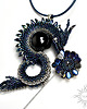 broszki Fenrann, szpila, broszka, beading 2