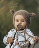 czapki dziecięce Czapeczka Lamb cocoa 1