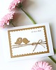 kartki scrapbooking Kartka ślubna minimalistyczna 1