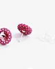 kolczyki swarovski Light Rose, kolczyki z kryształami Swarovskiego, beading 2
