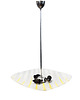 lampy wiszące Lampa sufitowa typ Parasol w stylu Brusel Napako Czechosłowacja lata 60. 9