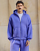 bluzy męskie Bluza z kapturem PUFFA ZIP Purple Hills męska 3