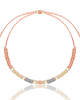 bransoletki na sznurku Bransoletka Minimal - Autumn Peachy 2