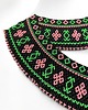 kolie Naszyjnik koralikowy w stylu Łemkowskim, kwiatowy wzór, ręcznie robiony 1