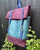 plecaki Plecak włóczykija - oberżyna, turkus, kobalt 1