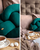 poduszki supły Fat Supeł Pillow butelkowa zieleń WYPRZEDAŻ 1