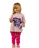 t-shirty dla dziewczynki Koszulka PEGGY GOTS dusty pink 2