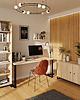 biurka Biurko Loft,120x60, Dąb Sonoma 3