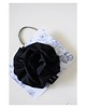 chokery Jedwabny  czarny choker 1
