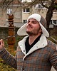 czapki i kapelusze męskie Ciepła Czapka W Stylu Aviator Z Nausznikami 4