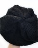 czapki damskie Czarna czapka beretowa z alpaki 6