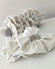 gumki do włosów Scrunchie LOVE 3szt - frotka do włosów velvet 1