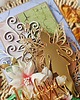 kartki scrapbooking Kartka urodzinowa ze złotą wróżką 2