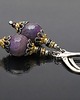 kolczyki z kamieniami Kolczyki Jajeczka faberge /rubiny/ 4
