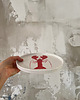 patery i talerze Talerz porcelanowy z rakiem LA LUZ / 21 cm 1