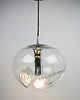 lampy wiszące Lampa wisząca Wave proj. Koch & Lowy dla Peill & Putzler, lata 70 4