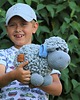 misie i maskotki Kolorowa handmade słodka owieczka w rozmiarze XL 3