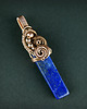 wisiory Wisiorek wire wrapping z lapis lazuli 7