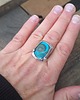 pierścionki - różne Chryzokola z azurytem - pierścionek regulowany 3