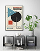 plakaty Bauhaus Art Exhibition Poster 2