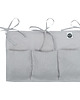 akcesoria do łóżeczek Lniany organizer na łóżeczko 8