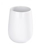 dodatki - łazienka - różne Kubek Pojemnik Ceramiczny na Szczoteczki Dalby Biały 1