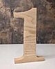 Ślub - inne Cyfra dekoracyjna z litego drewna, jesion, wysokość 20cm 5