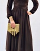 sukienki midi damskie Czekoladowa elegancka sukienka  midi draperia r 36-56 4