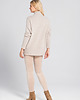 swetry damskie  Sweter wełniany z kaszmirem Saar Look 263 beż 5