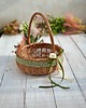 koszyki wielkanocne Wielkanocny koszyczek na święconkę, koszyczek z dekoracją 5