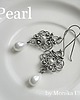 kolczyki wire wrapping Snowy 2