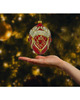 ozdoby choinkowe Bombka choinkowa: Ekskluzywne jajo Faberge z kryształami: czerwone 2