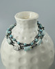 bransoletki z kamieni naturalnych Larimar w srebrze - bransoletka 2