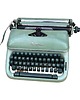 dodatki - różne Zielona maszyna do pisania Optima Elite 3, Niemcy, 1958. 1