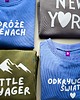 bluzy dla dziewczynki Bluza dziecięca ODKRYWCZYNI ŚWIATA - lawendowa 4