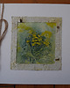 kartki scrapbooking Kartka okolicznościowa - wrotycz. Akwarela i papier czerpany. 1