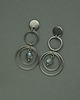 kolczyki wire wrapping Kolczyki sztyfty koła labradoryt  kółka stal chirurgiczna 4