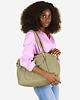 torby na ramię Kremowa torebka damska  skórzana shopper bag - MARCO MAZZINI kremowy beż 1