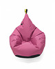 pufy do siedzenia Pufa różowa magenta TIPI 1