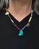 chokery Eklektyczny naszyjnik boho i vintage jedność w różnorodności mix unikatowy 8