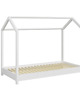 meble do pokoju dziecka Łóżko dziecięce domek Lilly białe 180x80 cm 2