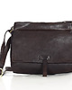 torby na ramię Torebka skórzana listonoszka damska messenger bag - MARCO MAZZINI czekoladowy 2