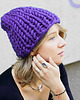 czapki damskie Czapka Beanie 100% organiczna wełna merino 1