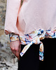 bluza bez kaptura damska Brzoskwiniowy Raj_3 4