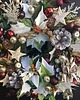 wianki bożonarodzeniowe Wianek bożonarodzeniowy biała poinsettia 1