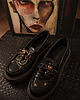 półbuty damskie Wednesday Loafers One of One Upcycled Art Shoes Rozmiar 39 3