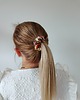 gumki do włosów Gumka jedwabna, scrunchie, frotka jesienne kwiaty MIDI 3