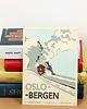 grafiki i ilustracje Pocztówka, Oslo-Bergen, Skandynawia, Norwegia 1