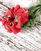 gumki do włosów Zestaw 2 gumek do włosów "Flora" w kwiaty 4