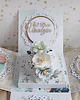kartki scrapbooking Exploding box urodzinowy "ForeverBlue" GOTOWY 2